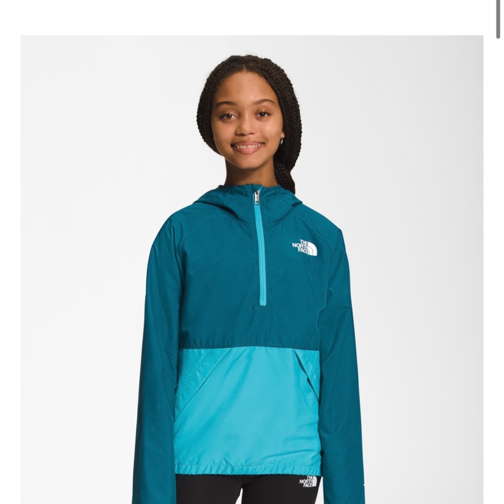The North Face Teen Amphibious Packable Wind Jacket - Size L